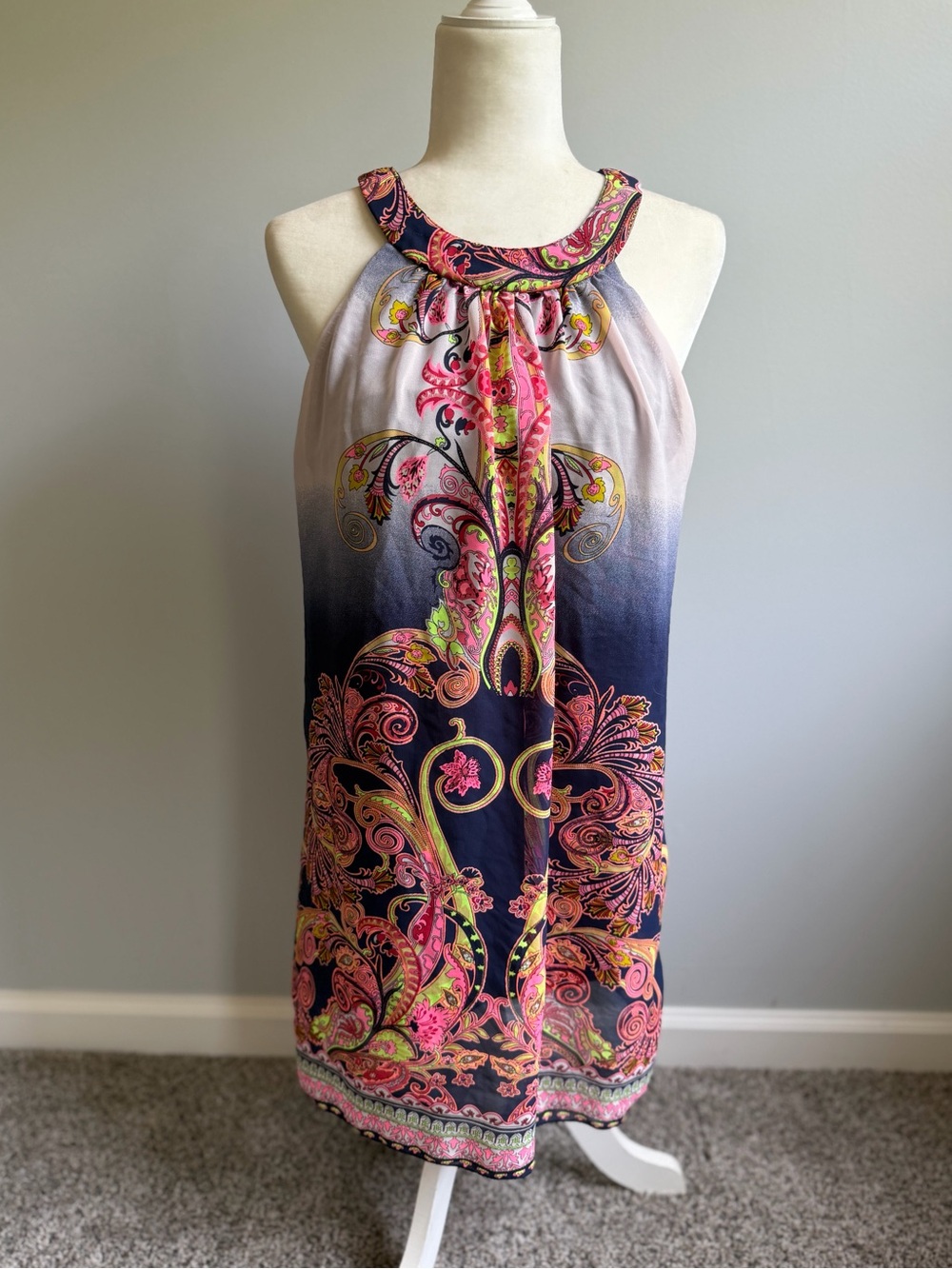 Crystal Doll Sleeveless Tunic Dress Size Large